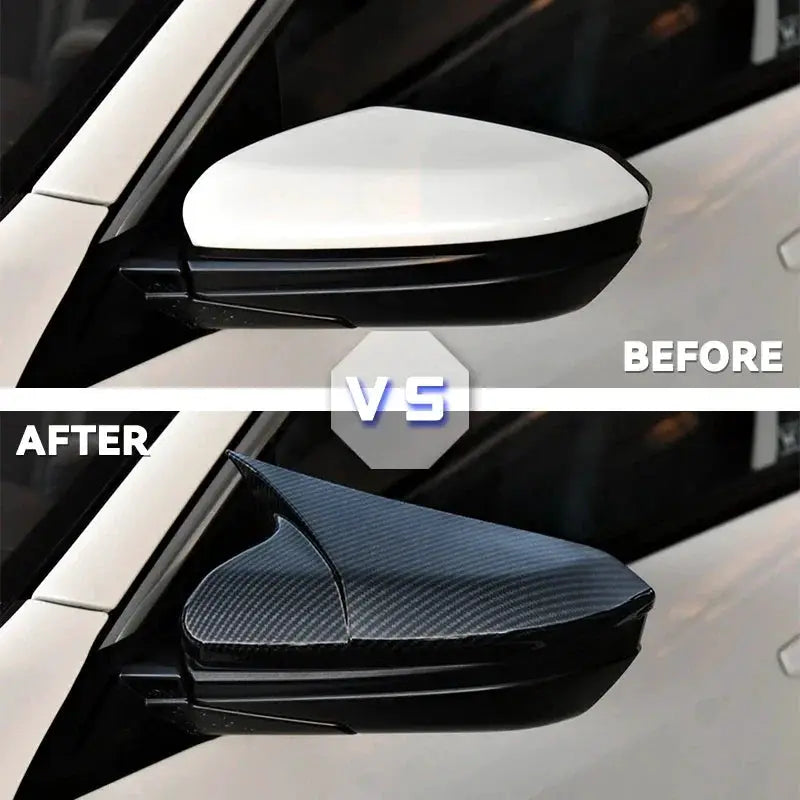 Fit For Honda Civic 2016 2017 2018 Side Rearview Mirror Cap Wing Mirror Cover Car Accessories by InterCyprus Trading Ltd