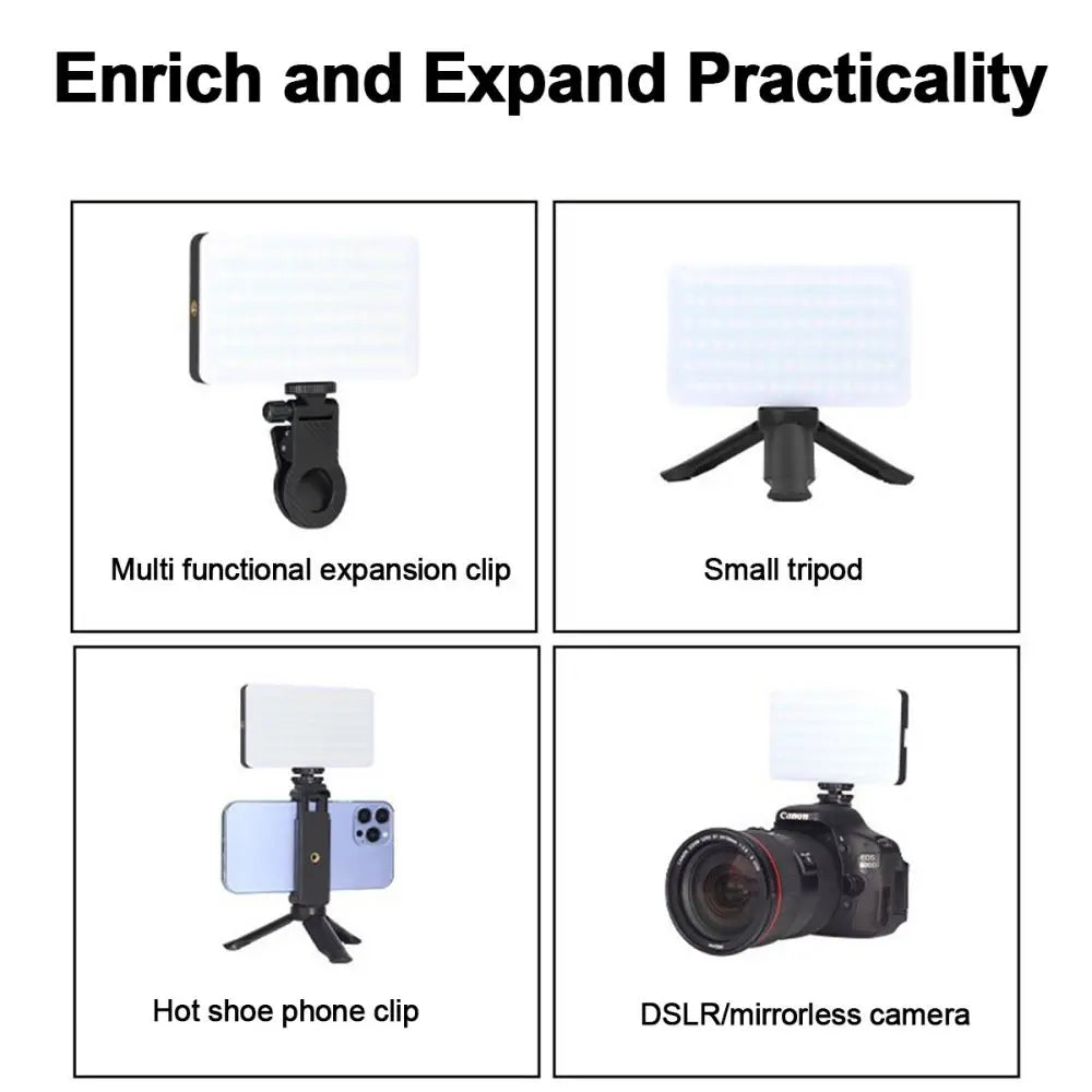 RGB LED Video Light for Smartphones