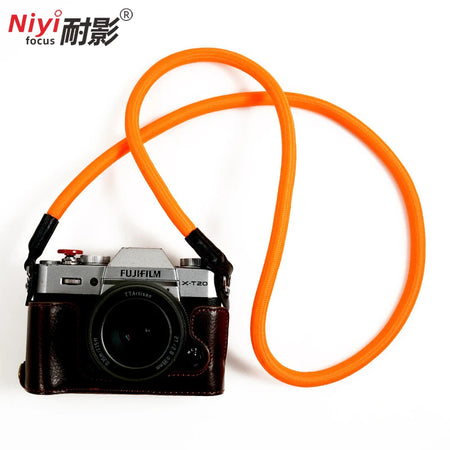Bright Color DSLR Camera Neck Shoulder Strap for Sony Nikon Canon Fuji Pentax Olympus 23 PURE orange