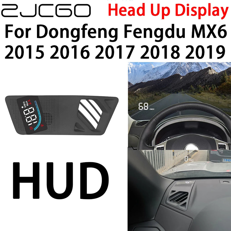 Dongfeng Fengdu MX6 Auto HUD Head-Up-Display, Geschwindigkeitsmesser-Projektion, Verkabelt