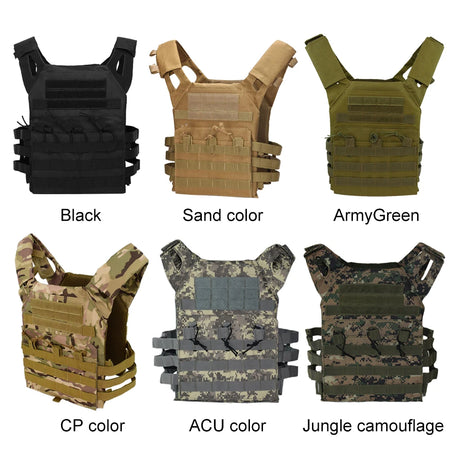 JPC Molle Plate Carrier &ndash; Lightweight Water Repellent Vest