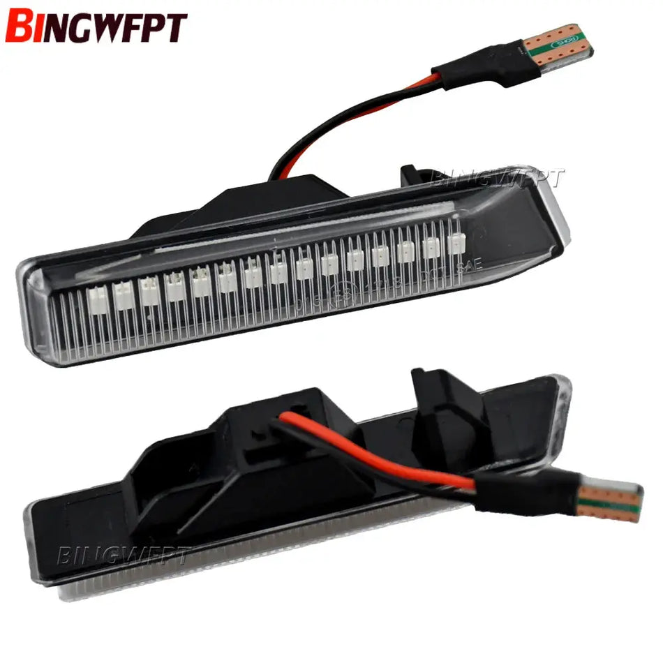 2pcs Flowing Dynamic LED Turn Signal Lights Side Marker Indicator Blinker For BMW X5 E53 1999-2006 E36 63132492179 63137164491 by InterCyprus Trading Ltd