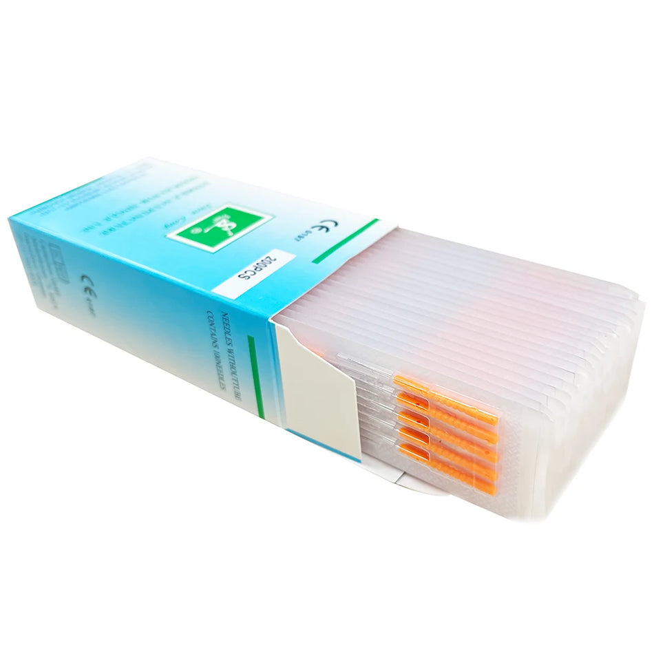 Shenlong Detox Akupunkturní Jehly 200 ks Suché Jednorázové