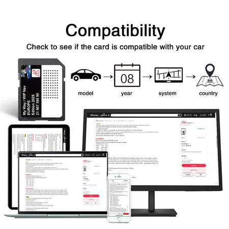 Citroen MyWay Morocco Map Update 2025 &ndash; 16GB Card Included