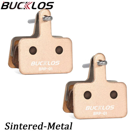 BUCKLOS Bicycle Hydraulic Disc Pad - Heat Dissipation Sintered-Metal 2Set