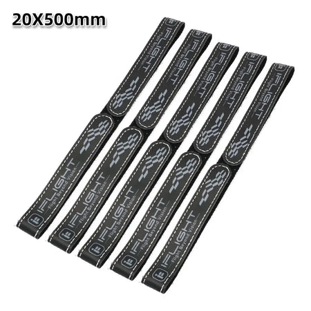 5pcs IFlight 20mm 15mm Width 500mm 400mm 300mm 250mm 200mm Length Microfiber Battery Strap Non-slip Belt for FPV by InterCyprus Trading Ltd