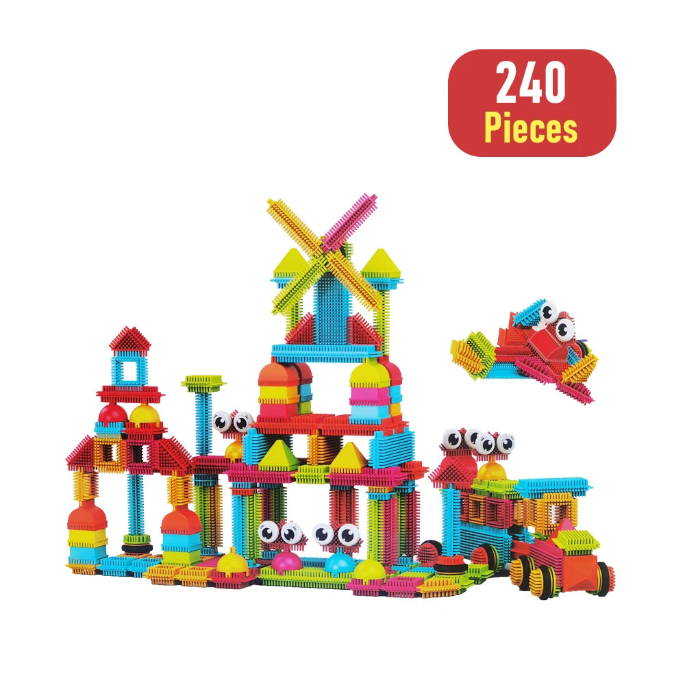 DIY Building Block Toys &ndash; Frustration Free Interlocking 240PCS