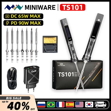 Mini Original TS101 Soldering Iron &ndash; Adjustable Temperature
