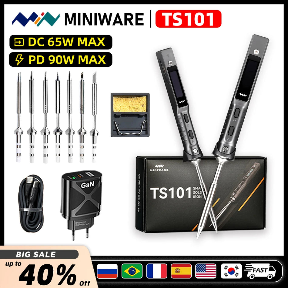 Mini Original TS101 Soldering Iron &ndash; Adjustable Temperature