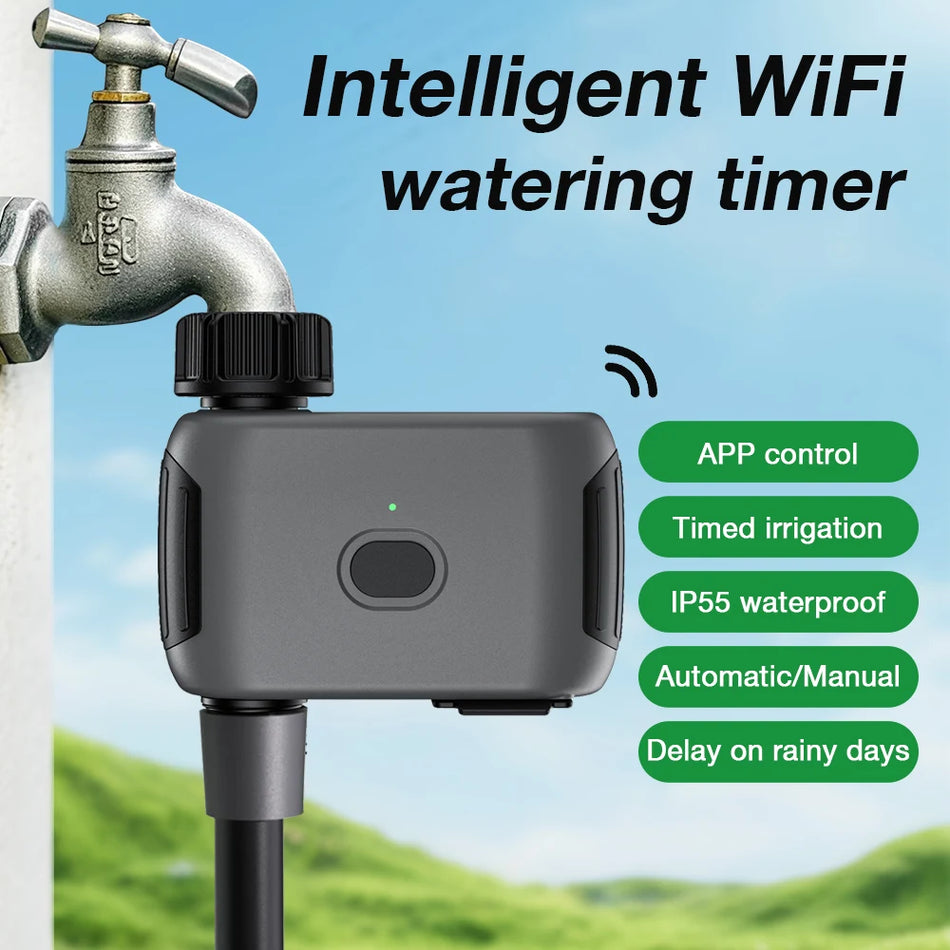 Tuya Water Timer Irrigation System &ndash; WiFi Enabled Timer