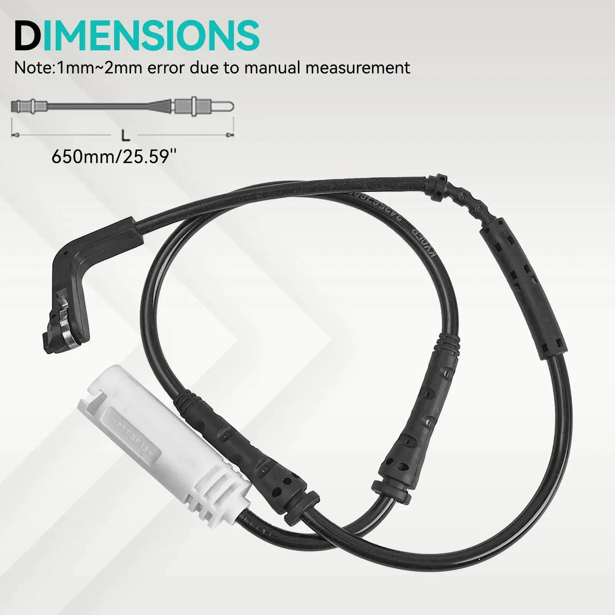 2 Car Brake Pad Sensor For BMW E82 E87 E88 E90 E91 E92 E93 Brake Pad Wear Sensor 34356789439 34356762252 34356789445 34356762253 by InterCyprus Trading Ltd