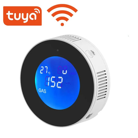 Tuya Wifi Smart Natural Gas Alarm Sensor &ndash; LCD Display