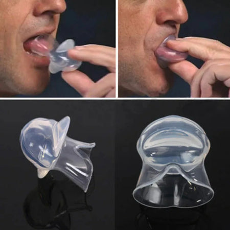 Anti Snoring Tongue Retainer &ndash; Medical Silicone Aid
