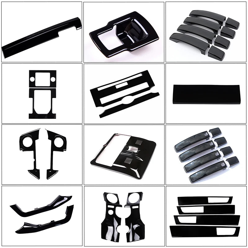 Adesivi per auto in fibra di carbonio imitazione LR4 Discovery 2010 2016