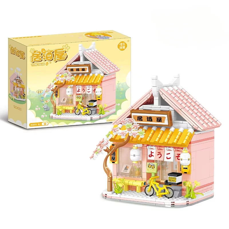 Toylinx CityStreet View Blokai DIY Architektūros Žaislas