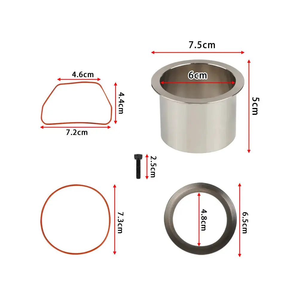 K-0650 Air Compressor Cylinder Sleeve and Compression Ring Kit, Air Compressor Service Kits For Craftsman DeVilbiss Porter Cable by InterCyprus Trading Ltd