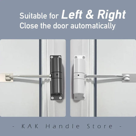 KAK Automatic Door Closer &ndash; Adjustable Soft Closing Hydraulic Buffer
