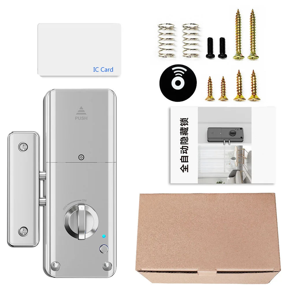 RX2052-TUYA-sliver &ndash; App Control Tuya Enabled Keyless Lock