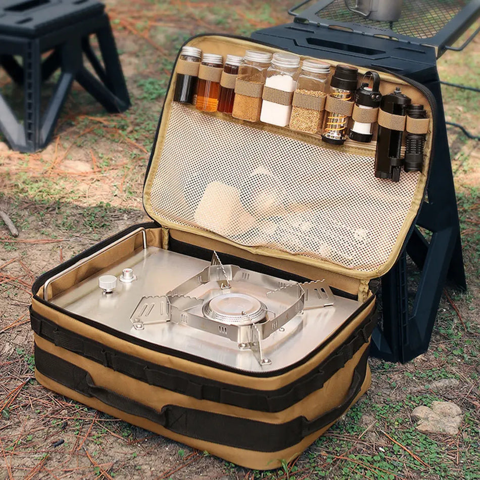 15L Τακτική Σακούλα Αποθήκευσης Σκευών Κάμπινγκ Μεγάλης Χωρητικότητας