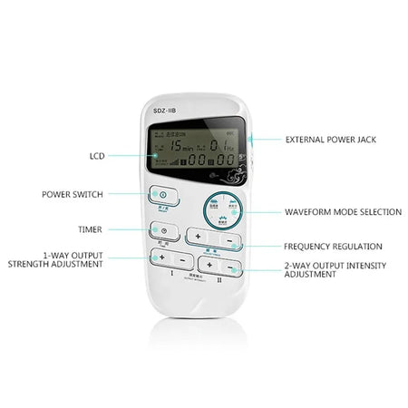 Hwato SDZ-IIB Pulse Massage TENS &ndash; Pain Relief Dual Channel