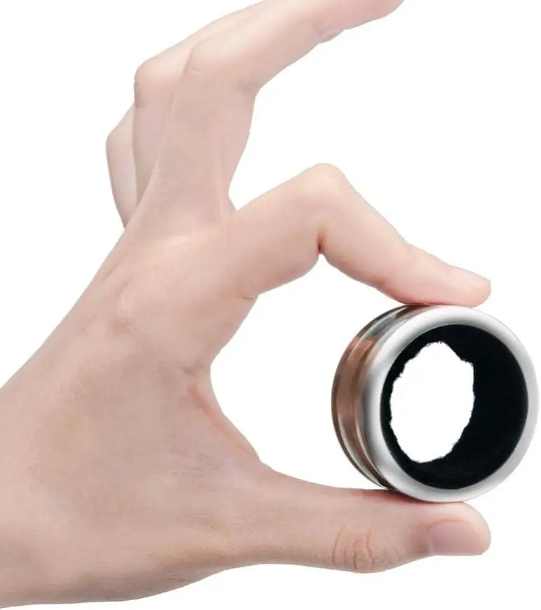 Stainless Steel Wine Bottle Collars &ndash; Velvet Drip Ring
