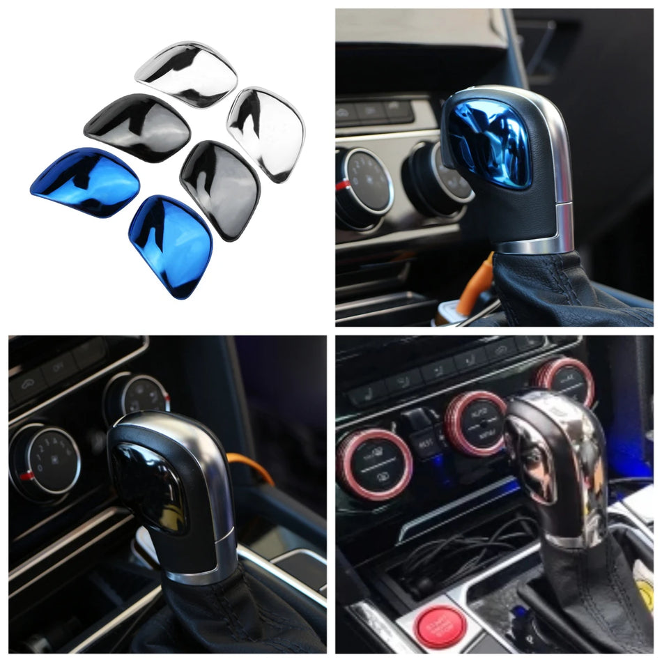 Käigukangi nupp trimmi kleebis roostevaba teras Volkswagen Golf 6 7 GTI sisepädevus