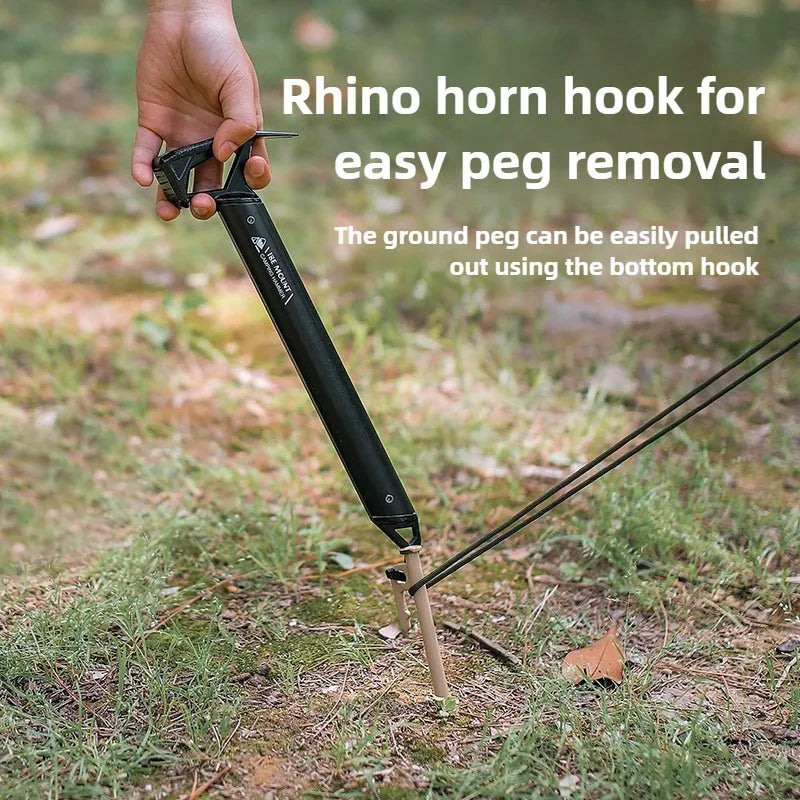 ISE MOUNT Outdoor Multifunctional Camping Hammer with Puller