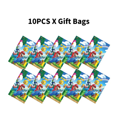 Birthday Party Decorating Set &ndash; Tableware, Balloons &amp; More 10pcs Gift bags