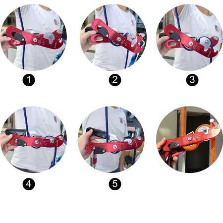 Descent Stop Handle Abseiling Device &ndash; Smooth Rappel Control