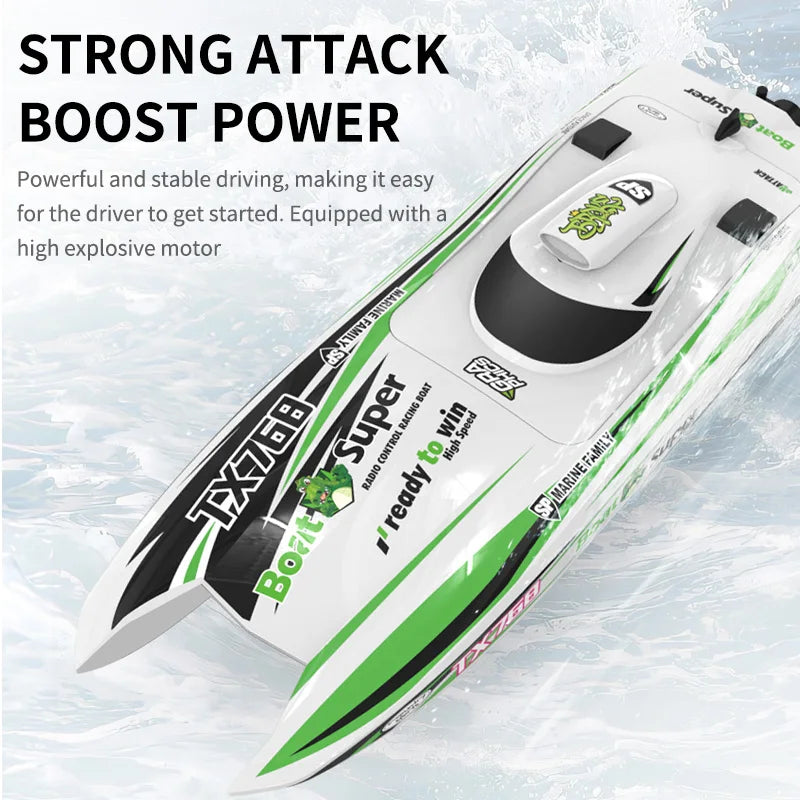 TX768 RC Boat &ndash; High Speed Brushless 45 KMH RC Speedboat