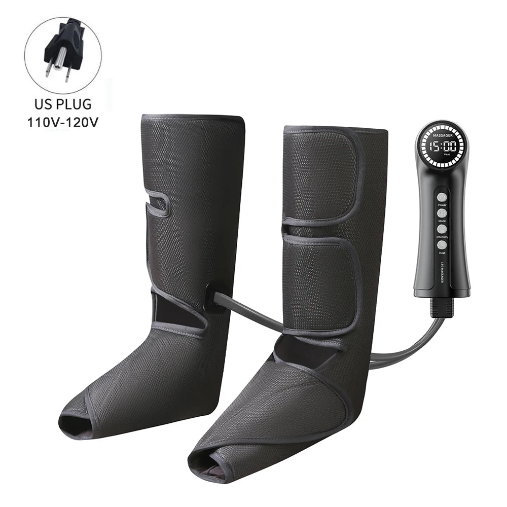 Compression Boots For Circulation Leg Massager - Air Relief US Plug