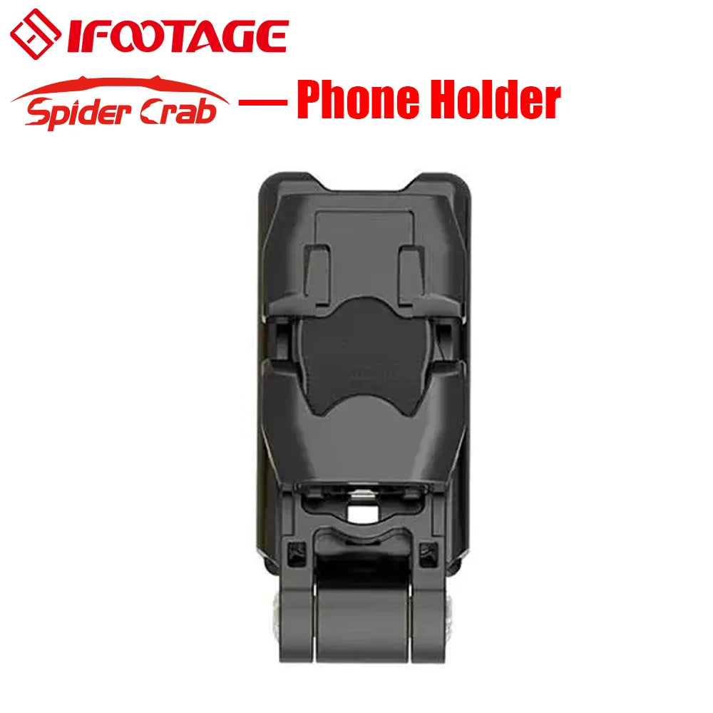 IFOOTAGE Phone Tripod Mount Adapter &ndash; 360 Degree Rotation Black / CHINA