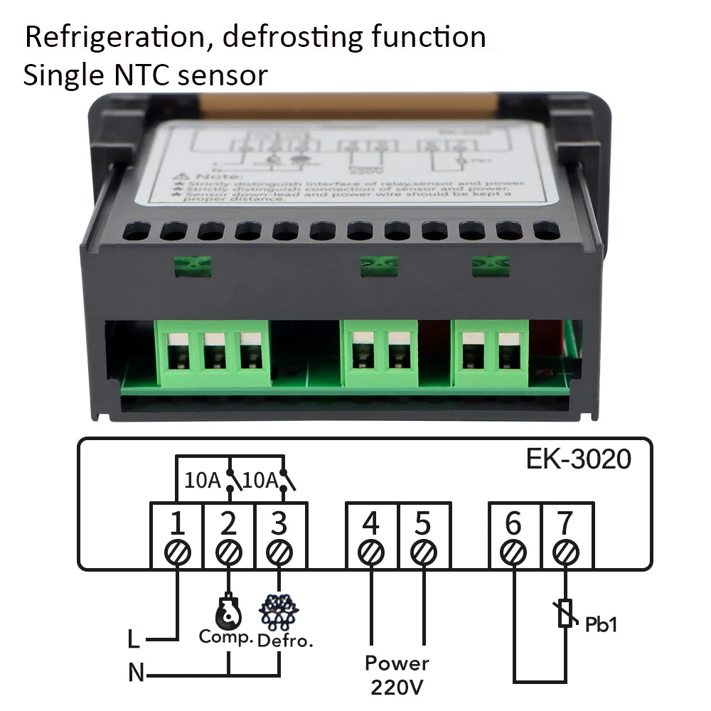 EK-3010 EK-3020 EK-3030 Thermostat &ndash; Precise Temperature EK-3020