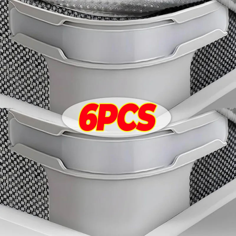 Invisible Bed Sheet Corner Tightener Clips - No-Slip Mattress Fasteners