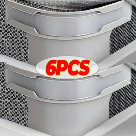 Invisible Bed Sheet Corner Tightener Clips - No-Slip Mattress Fasteners