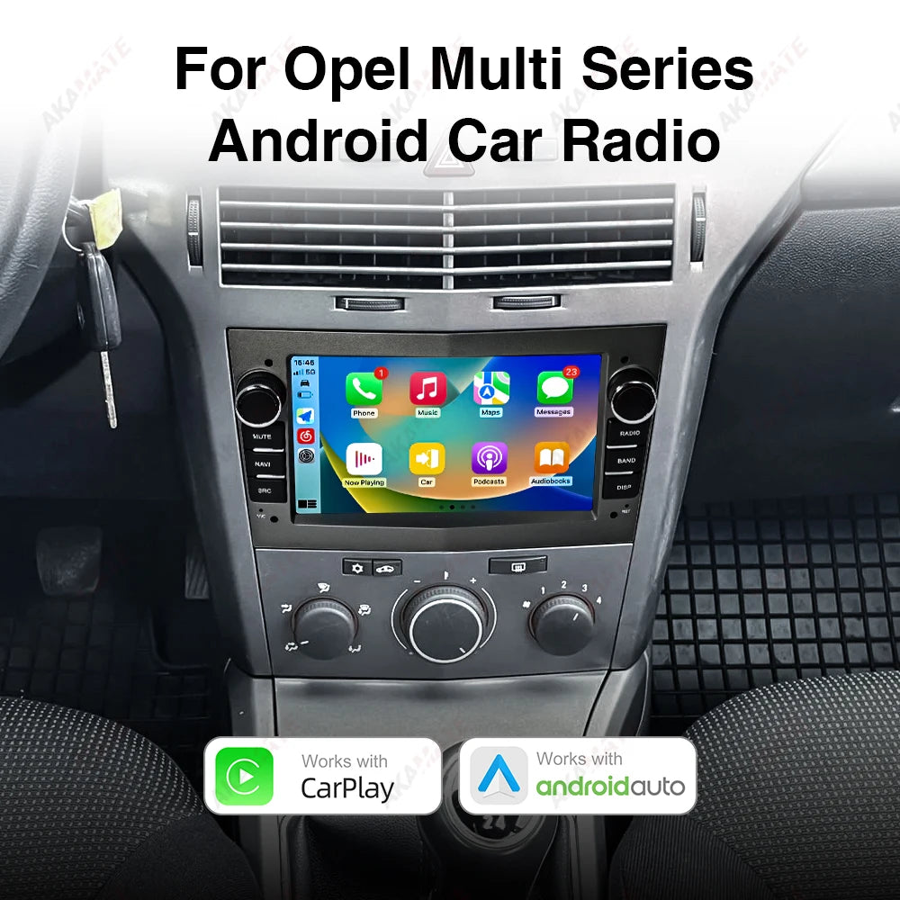 AKAMATE Car Radio Opel Astra Vectra - Wireless CarPlay