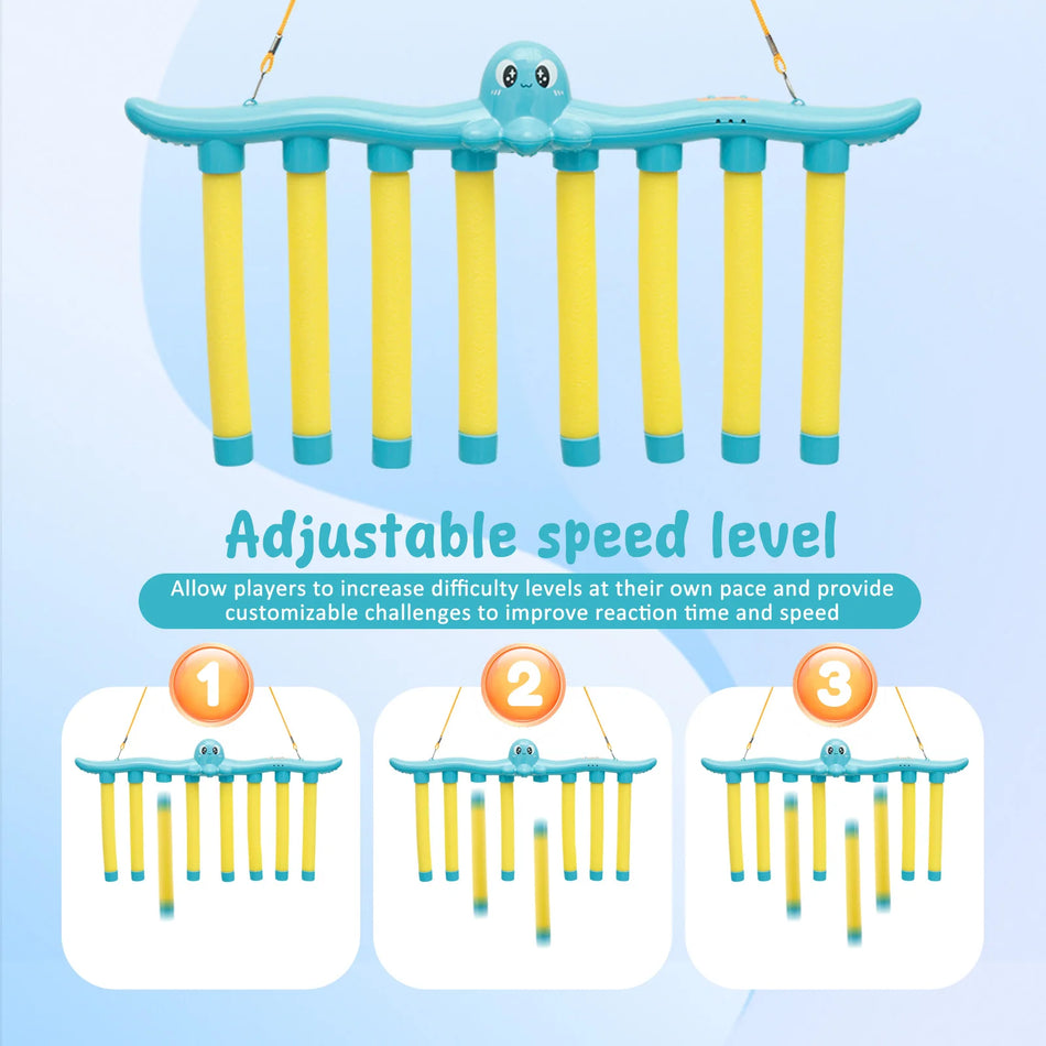 Jogo de Desafio de Varas Caindo Brinquedo para Crianças de Coordenação Mão-Olho