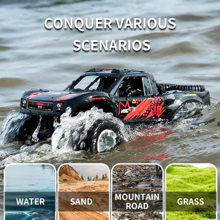 JJRC Q156 4WD Off-Road Amphibious Remote Control Stunt Car