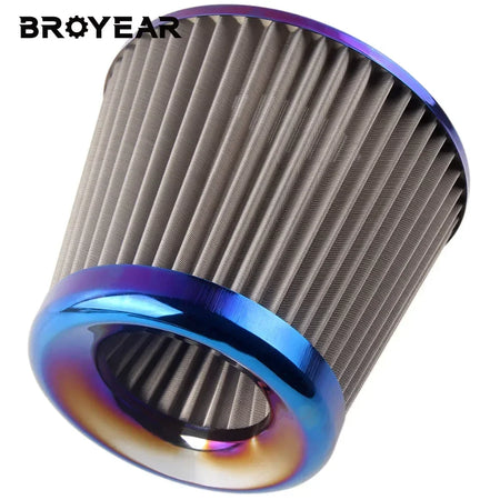 Universal Stainless Steel Cone Air Filter With High Flow Intake by InterCyprus Trading Ltd