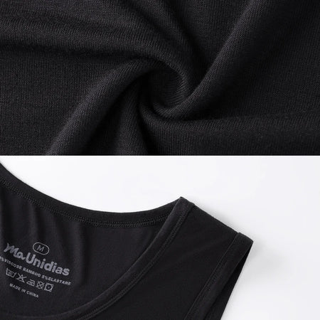 Men's Bamboo Fiber Compression Tank Tops - 2 Pack