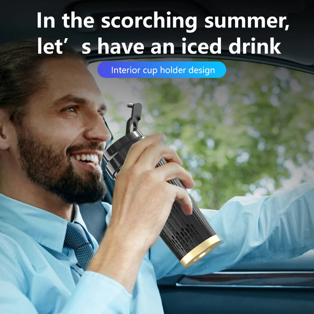 Smart 2 In 1 Car Heating Cooling Cup - Digital Temperature
