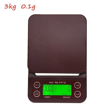 Drip Coffee Scale With Timer &ndash; 0.1g Precision And Timer 3kg  0.1g B