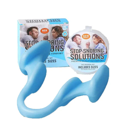 1Pcs Silicone Nose Clip Anti Snore &ndash; Comfortable Sleep Aid Blue / 1 Pcs