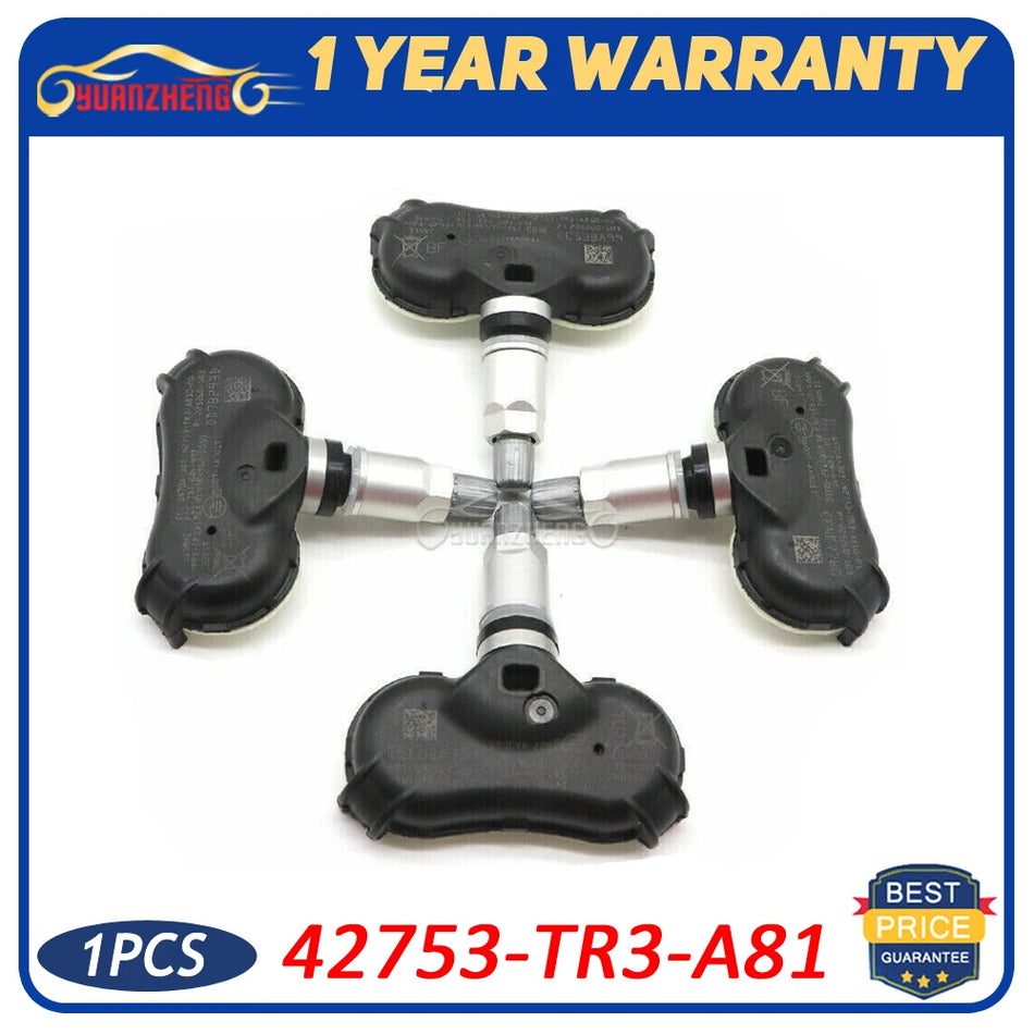 TPMS padangų slėgio stebėjimo jutiklis Honda Civic 315MHz 42753-TR3-A81 42753-TR0-A810-M1