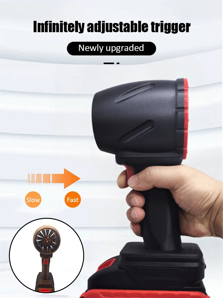 1100W Car Violent Air Blower - High Speed Turbo Jet Fan with 64mm Brushless Motor