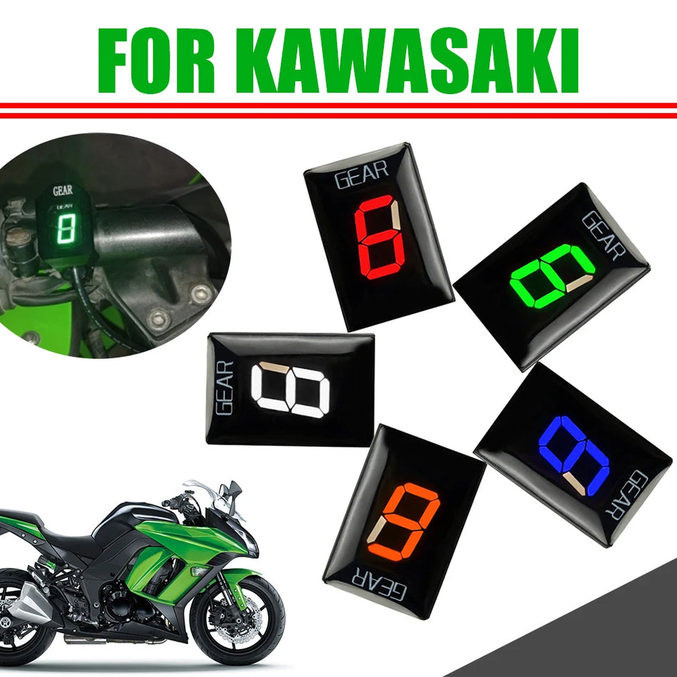 Kawasaki Versys 650 Gear Indicator, ECU Direct Mount Speed Display
