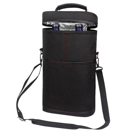 Cooler Bag for 2 Bottles &ndash; Portable Ice Carrier for Picnic