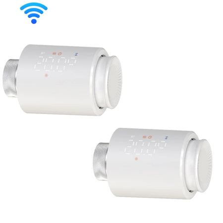Tuya Smart WiFi Thermostatic Radiator Valve TRV &ndash; Remote App 2pcs WiFi / 3 x 1.5V