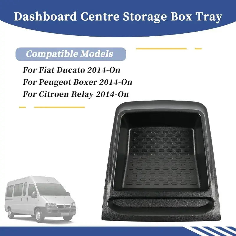 Dashboard Center Storage Tray For Fiat Ducato Peugeot Boxer Citroen Relay by InterCyprus Trading Ltd