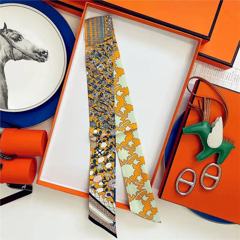 JTVOVOC Silk Scarf &ndash; Elegant Versatility for Any Outfit JZP032-01 / 5x85cm